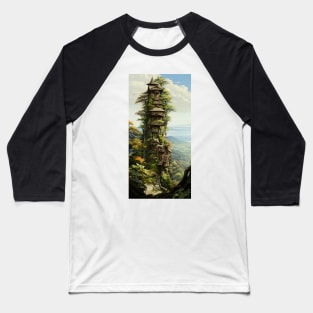 The Forest Tower Baseball T-Shirt